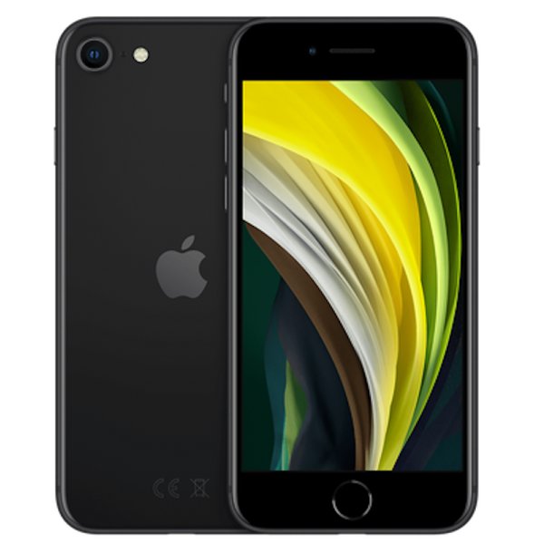 iPhone SE 2020 64GB Schwarz - Sehr Gut