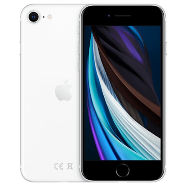 iPhone SE 2020 64GB Weiß - Sehr Gut