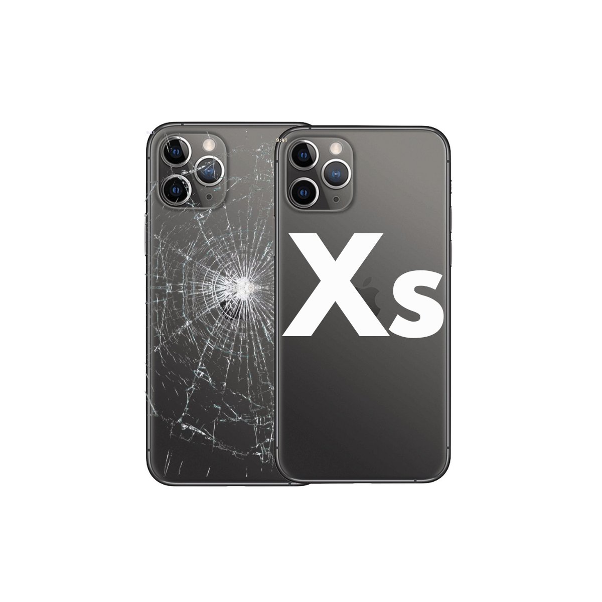 Backcover KOMBI REPARATUR ✔️OCA Verfahren✔️PROFESSIONELL iPhone XS Frontglas 