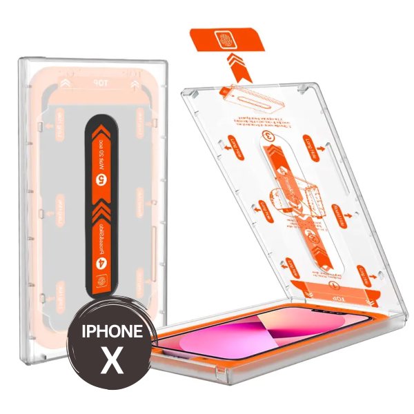iPhone X  Panzerglas Premium (Inkl. Installationskit)