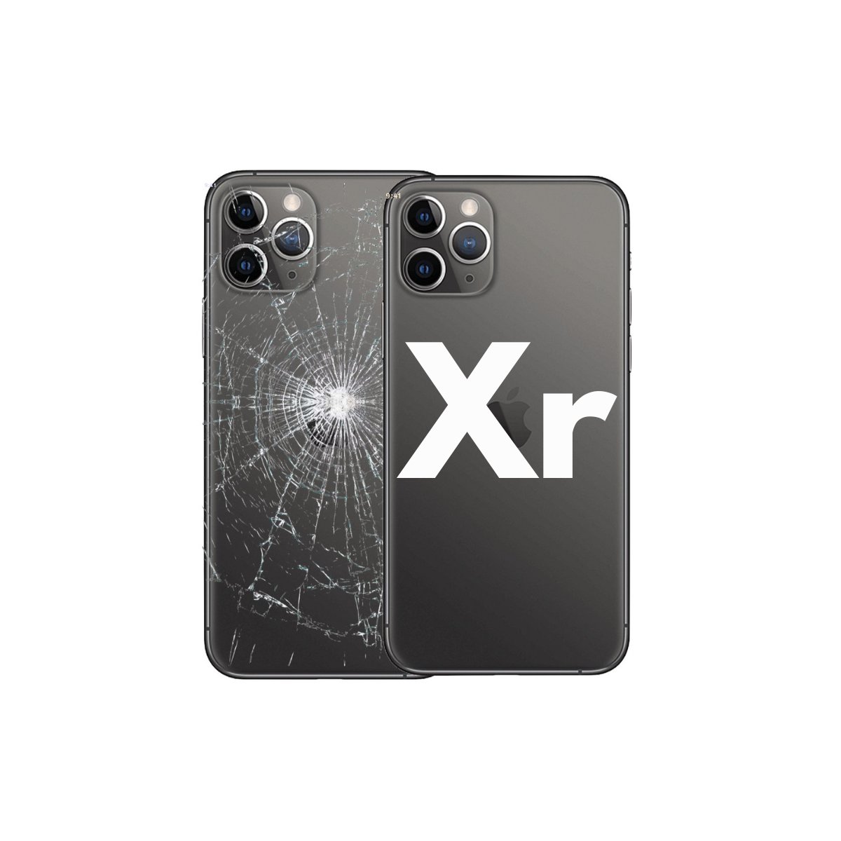 iPhone XR Backcover Reparatur Rückseite Glas ✔️VOM PROFI✔️24H EXPRESS✔️ 